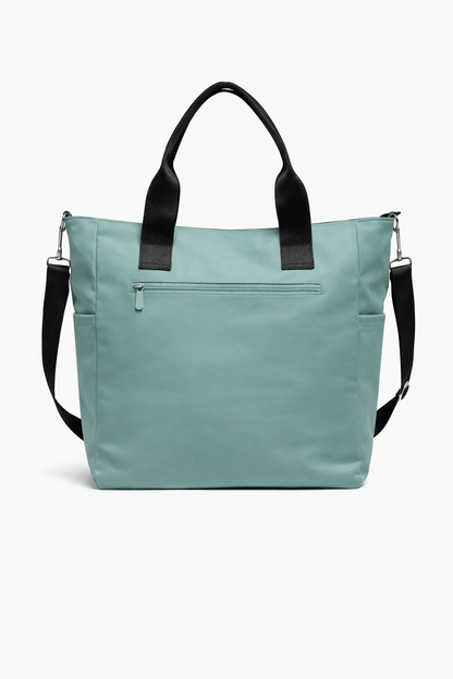 Waterproof Nylon Tote Bag - Sporty Practicality and Urban Style