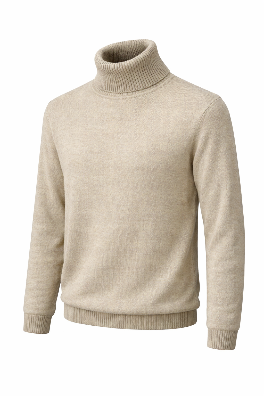 Thermal Knit Turtleneck Sweater – Elegance and Everyday Warmth