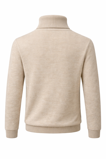 Thermal Knit Turtleneck Sweater – Elegance and Everyday Warmth