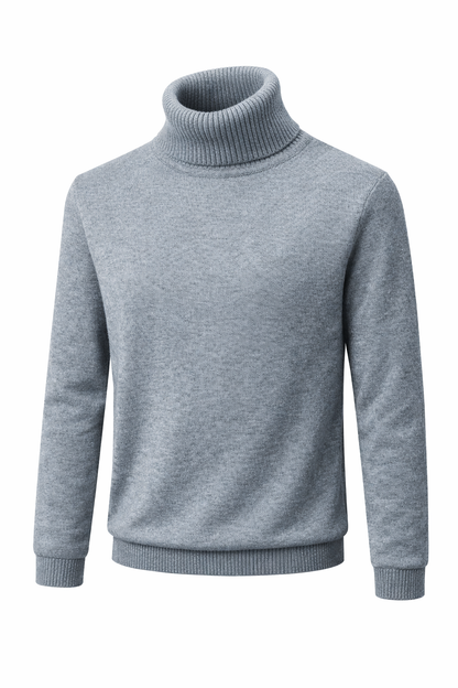 Thermal Knit Turtleneck Sweater – Elegance and Everyday Warmth