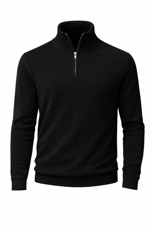 Winter Zip-Up Sweater – Thermal Comfort & Elegant Style