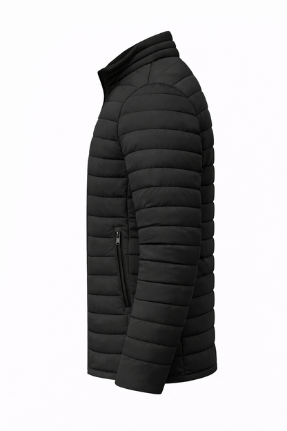 Men's Blue Down Jacket – Winter Model