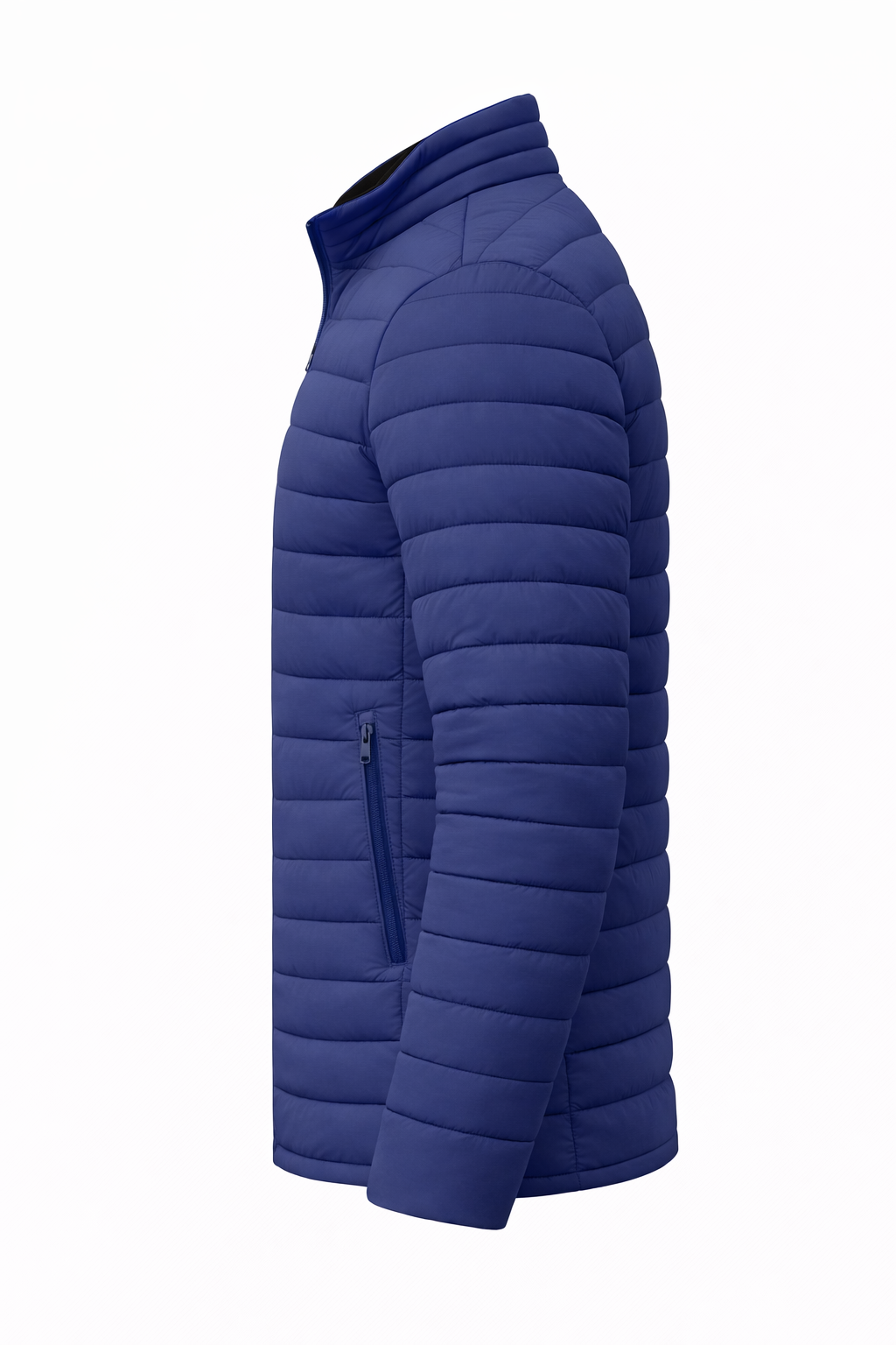 Men's Blue Down Jacket – Winter Model