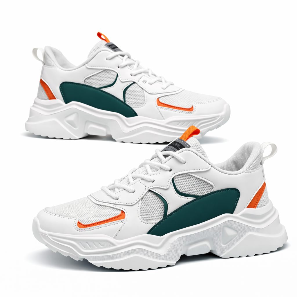 Contemporary Sporty Sneaker – Total Comfort and Visual Impact